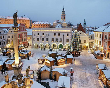 adventní Český Krumlov
